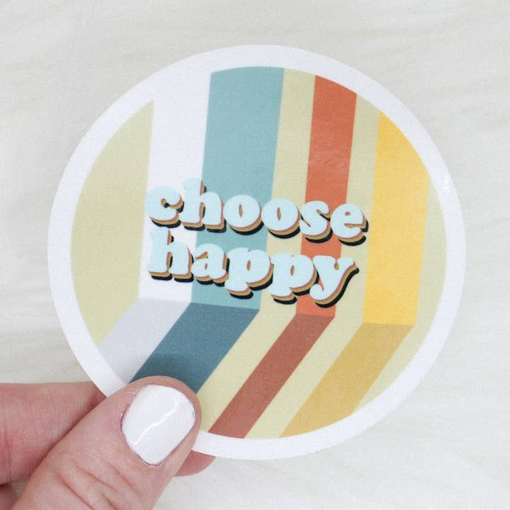 Scegli Happy Sticker per la vendita all'ingrosso da parte di Shop Katherine Marie