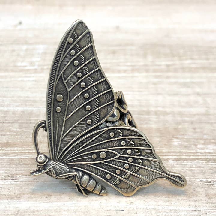 Lorraine Frances Jewelry - Wholesale Cocktail/Statement Ring - Butterfly In Flight Ring