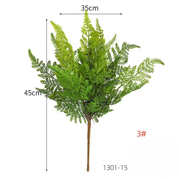 ACNITE(We cover U.S. import duties) – Planta artificial por atacado – Folhagem artificial de samambaia, enchimento de vaso, ramos suculentos3