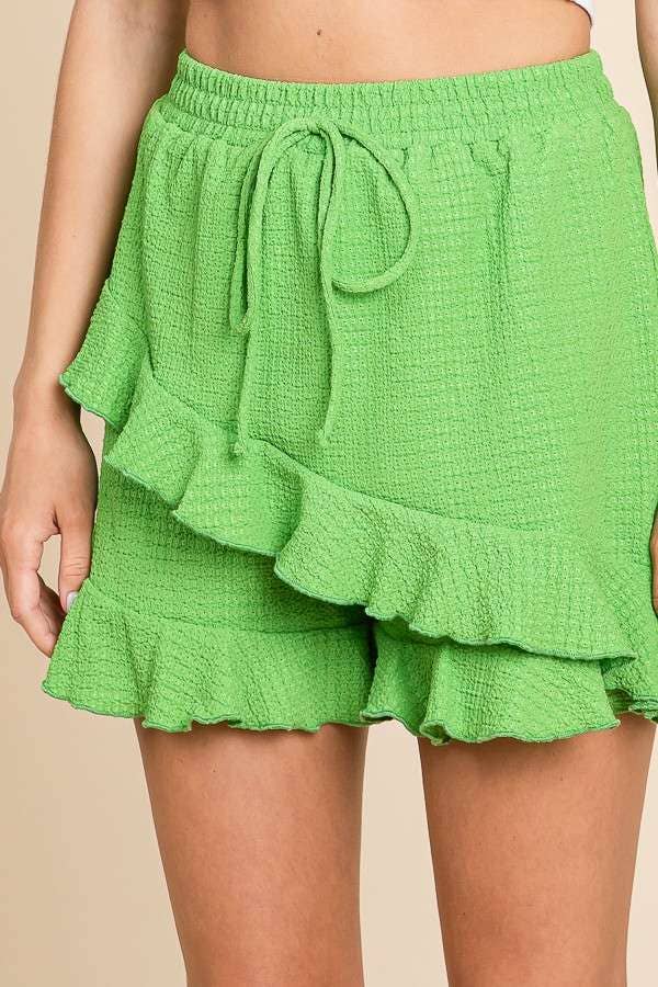 Culture Code – Calções – Mulher por atacado – CJP1560A - CALÇÕES COM FOLHO LARGO3