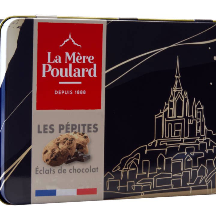 Biscuiterie La Mère Poulard - Wholesale Cookie - VINTAGE SUGAR BOX CHOCOLATE CHIP NUGGETS 300G1