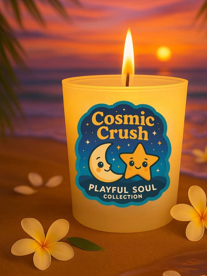 Bougie Écrasement Cosmique pour la vente par Ohanale