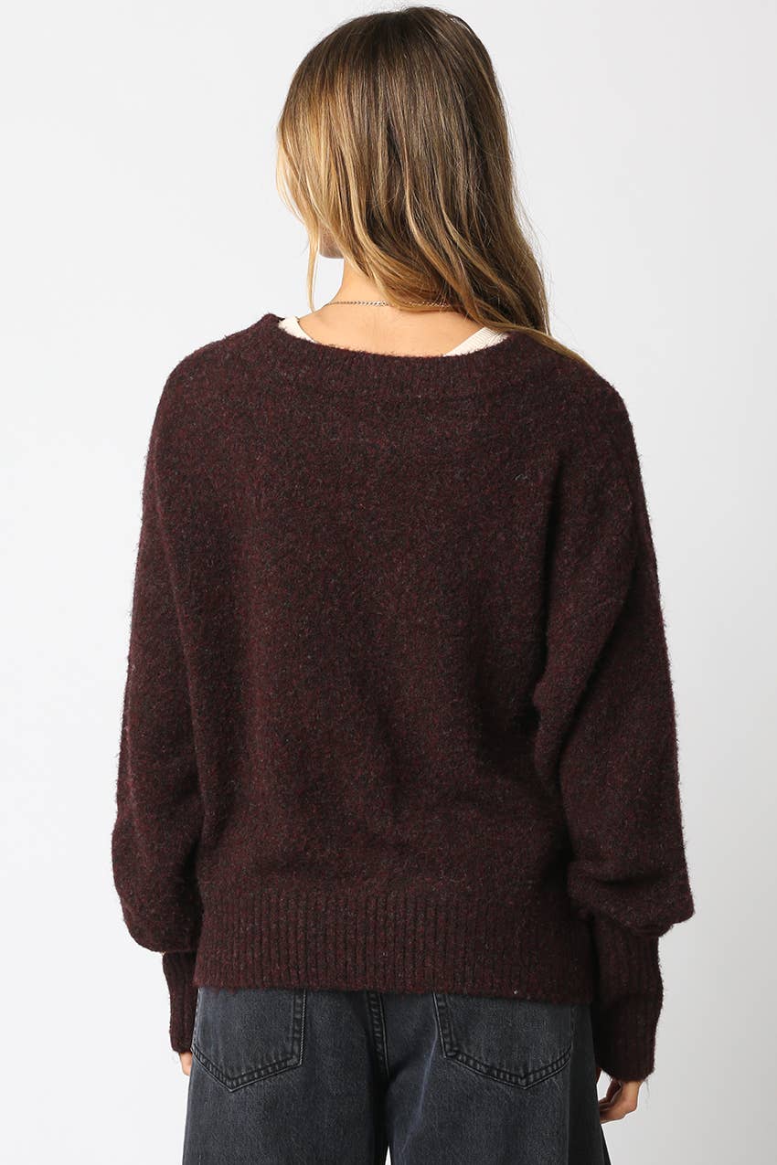 Olivaceous - Wholesale Pullover-trui - Dames - Julien Trui41