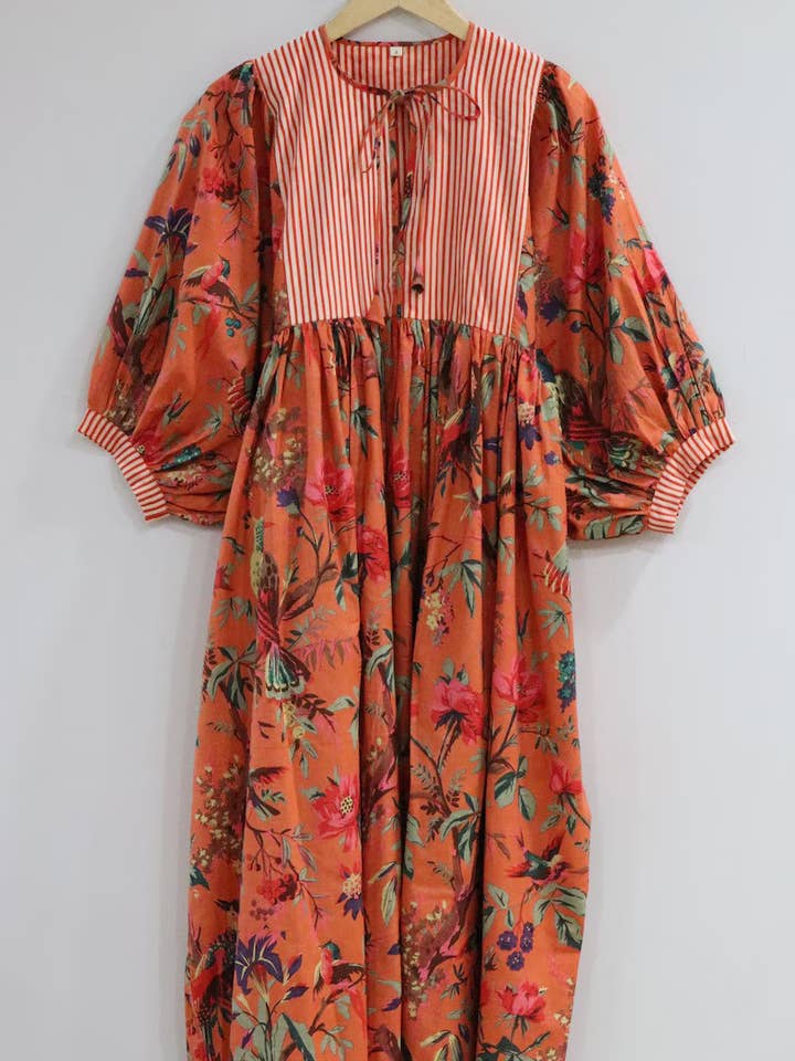 Holiday Casual Dress Women Wear Bird Print Dress for wholesale by bhavnas boutique