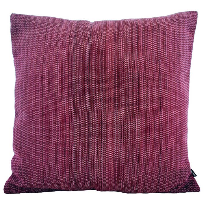 Wine Red Cushion | Woven Cushion | Handwoven Cover | Pillow for wholesale by SOLOKO
