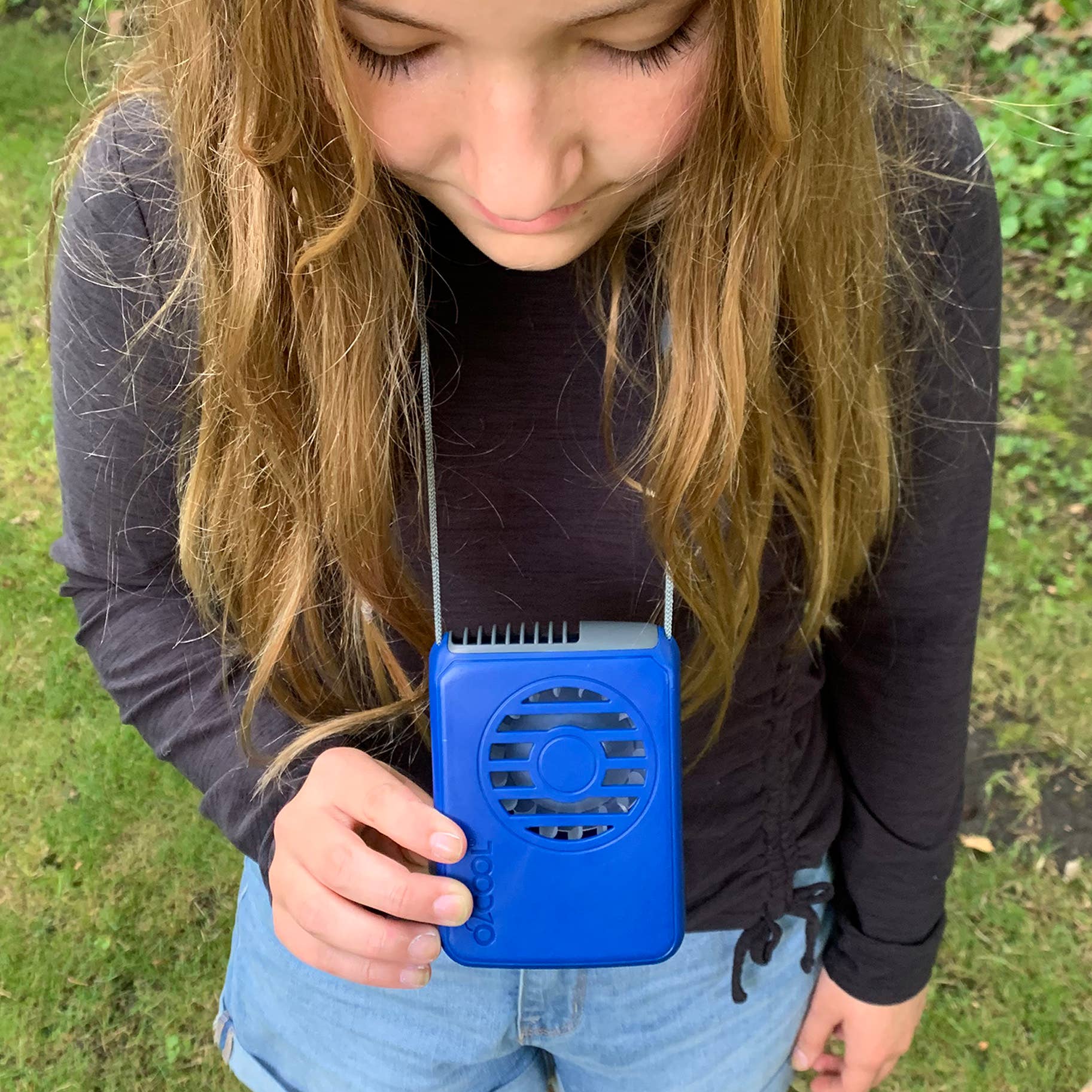 O2Cool - Wholesale Electric Fan - O2COOL Deluxe Necklace Fan - Assortment7