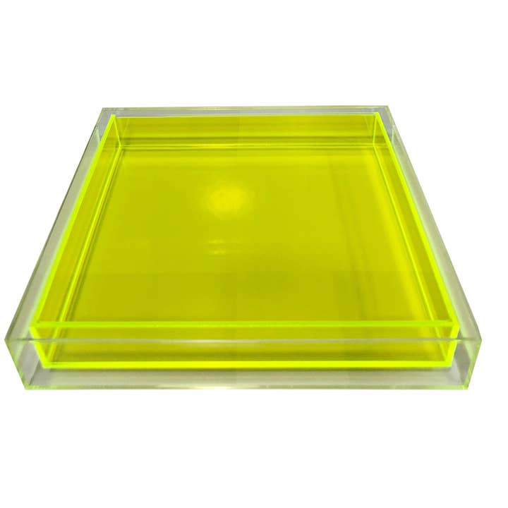 Decorium Living - Wholesale Decorative Tray - ENCASED LUCITE TRAY1