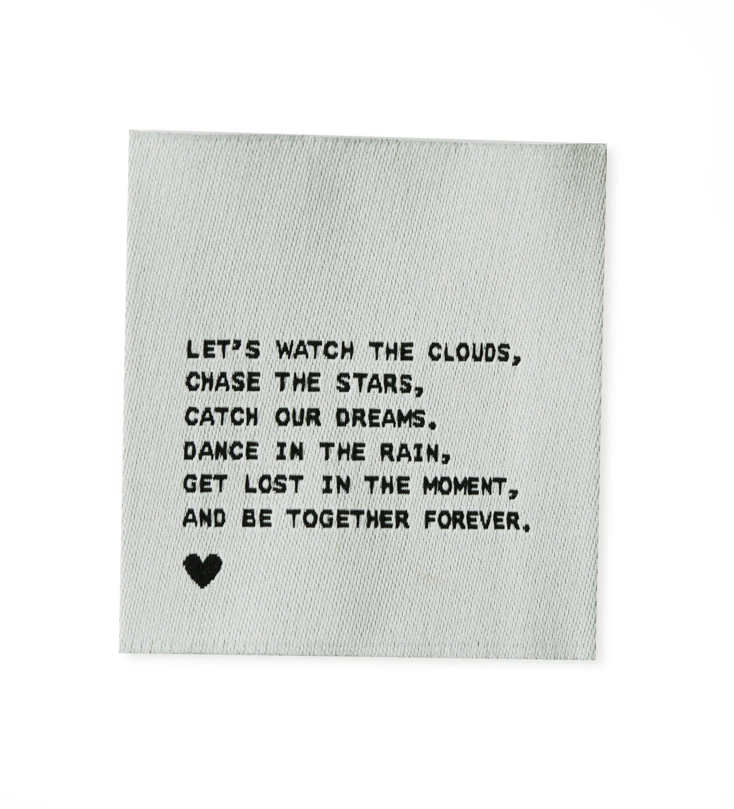 Paul und Clara - Wholesale Craft Supplies - Weblabel - let's watch the clouds