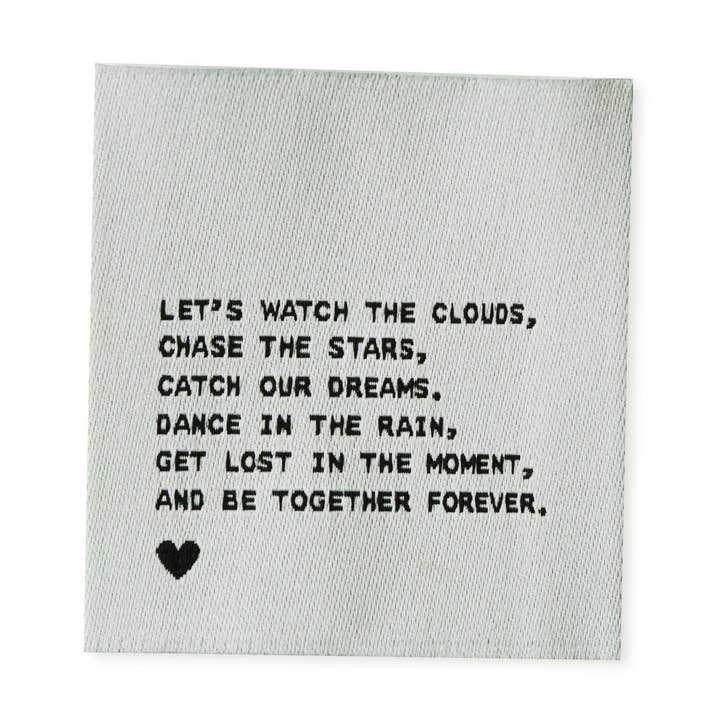 Paul und Clara - Wholesale Craft Supplies - Weblabel - let's watch the clouds0