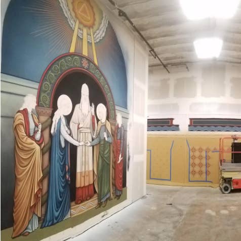 New Jerusalem Studios - Wholesale Art Print - Betrothal of Mary & Joseph Fine Art Print / Catholic Art3