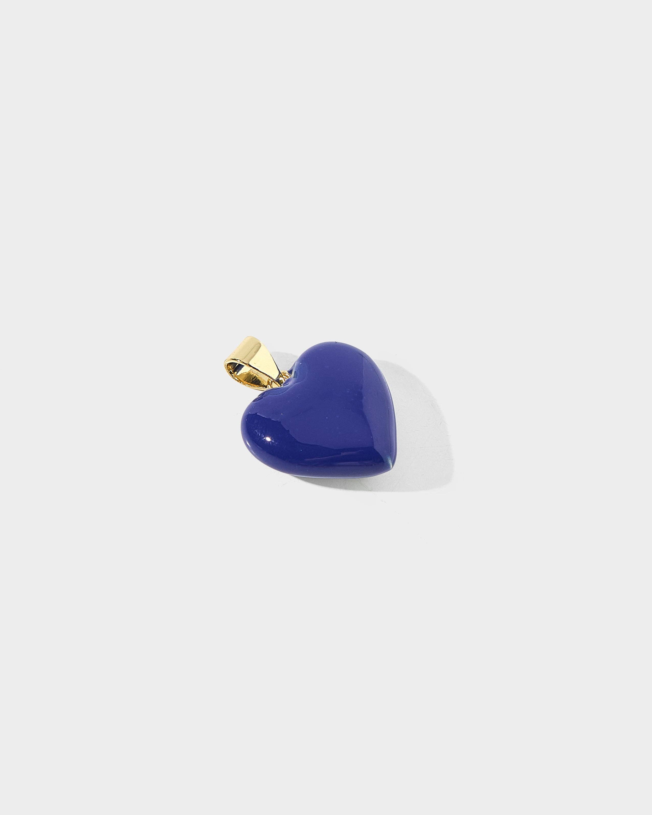 Allie + Bess – wholesale Individual charm/pendant – Reign Enamel Heart Charm30