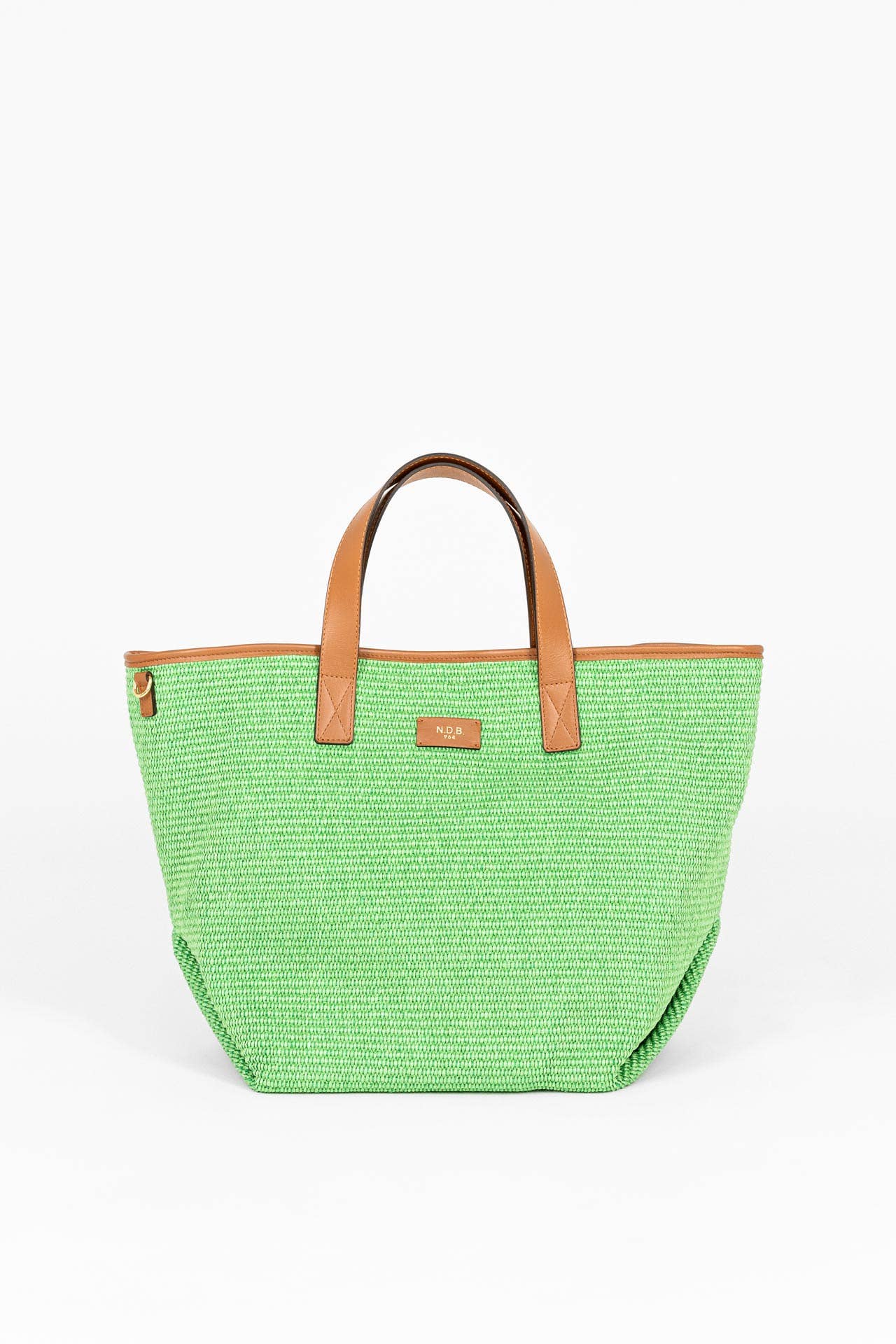 N.D.B.968 - Wholesale Tote Bag - Women's - Raja large in raffia and leather4