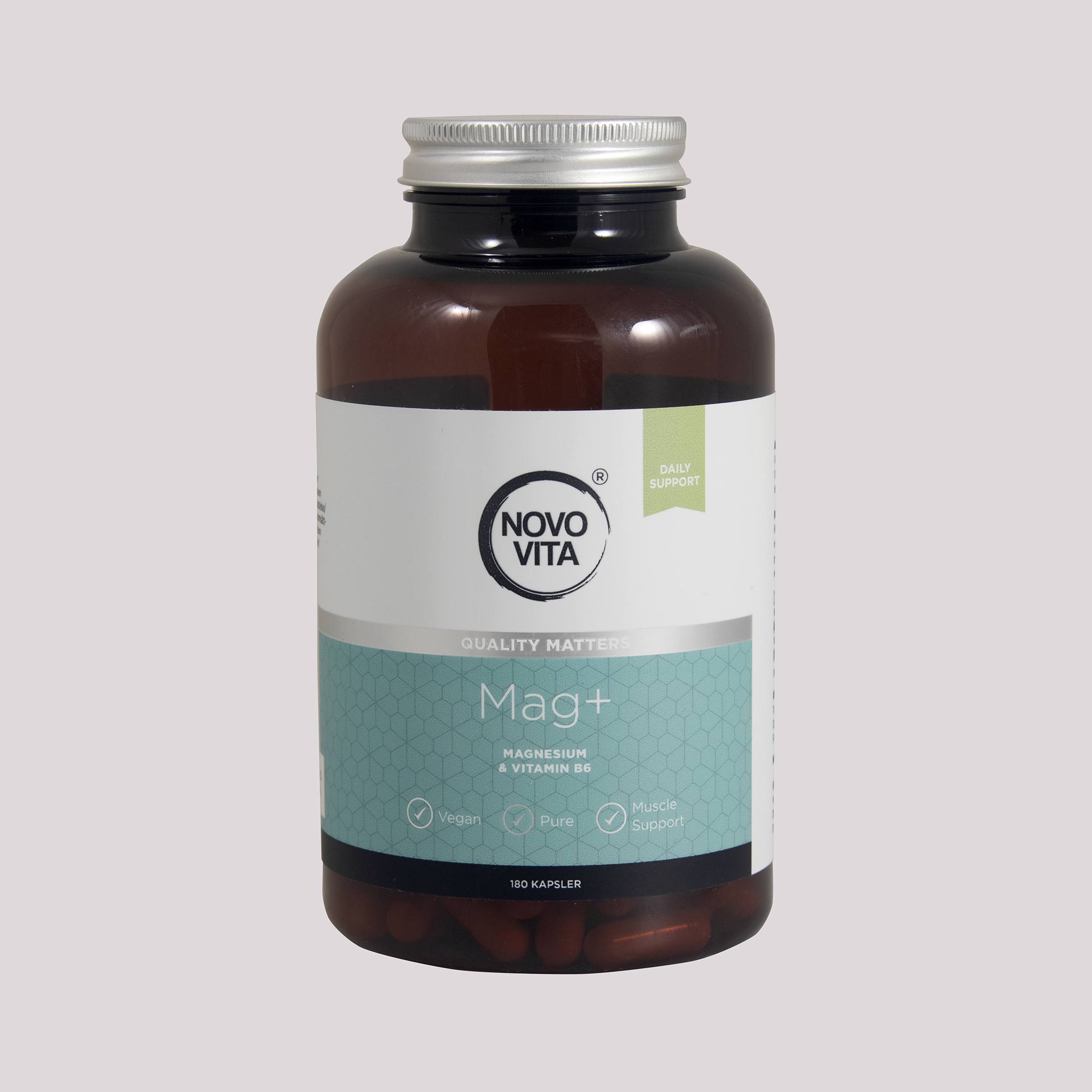 Novo Vita - Wholesale Oral Supplement/Vitamin - Mag+ (Unique blend of 4 highly absorbable magnesium forms)