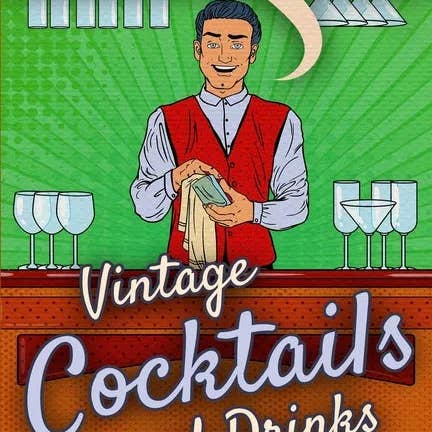 Books by splitShops - Wholesale Cookbook - Vintage Cocktails and Drinks - Forgotten Cocktails and Retro Spirits Recipes for Home Mixologists: ***Black and White Edition*** - Paperback