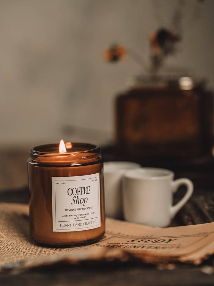COFFEE SHOP for wholesale by Hearth and Craft Candle Co.