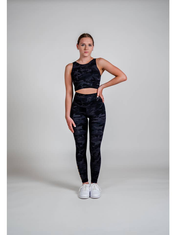 Gymset – Großhandel Sport-/Lounge-Leggings – Damen – Camo Leggings1