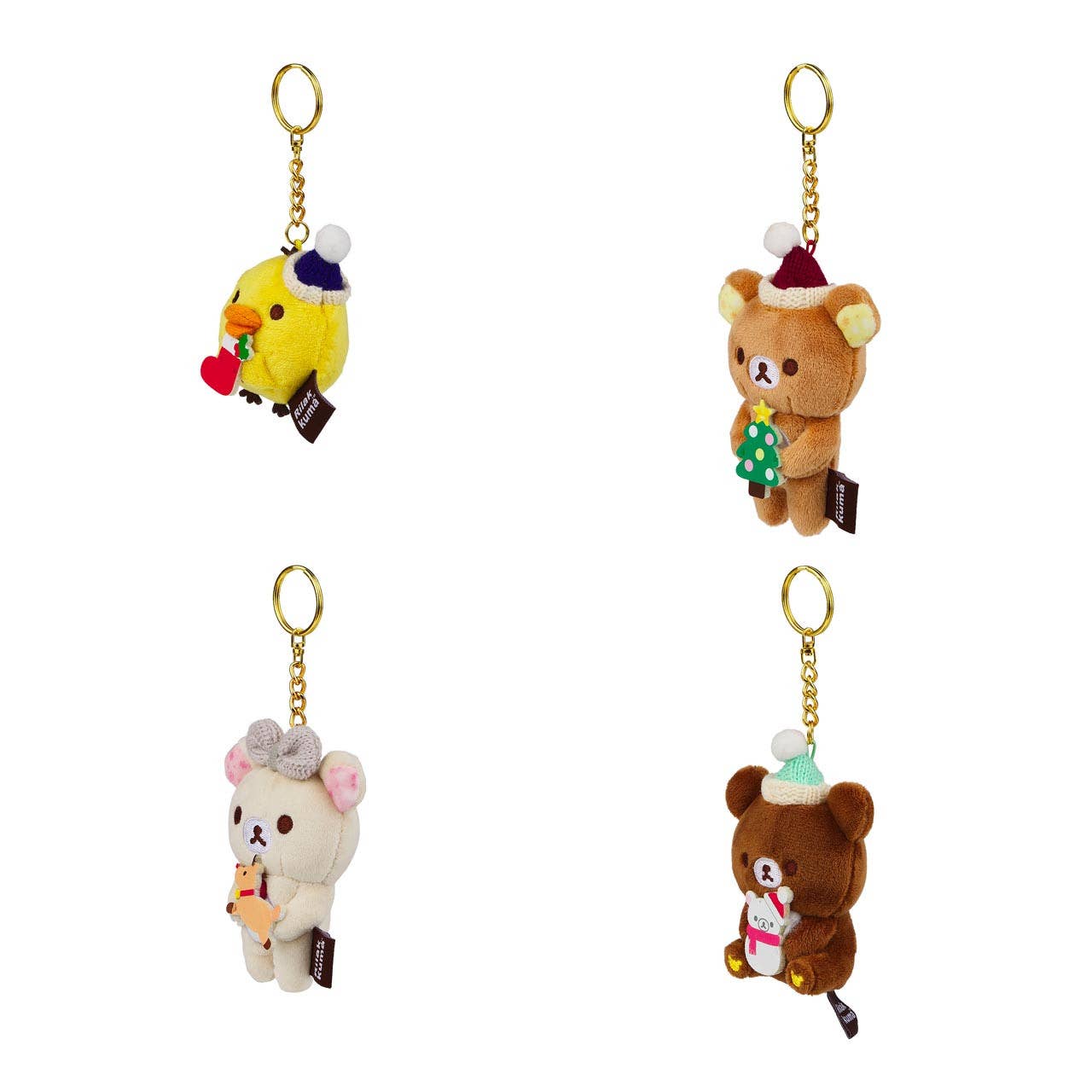 Aliquantum International Inc. - Vente Porte-clés – unisexe - Boîte mystère de Noël Rilakkuma1