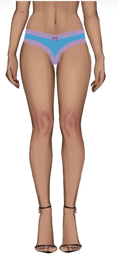 House of Desire – Engroshandel Undertøj - Dame – Vera Microfiber G-streng med blondetrimle43