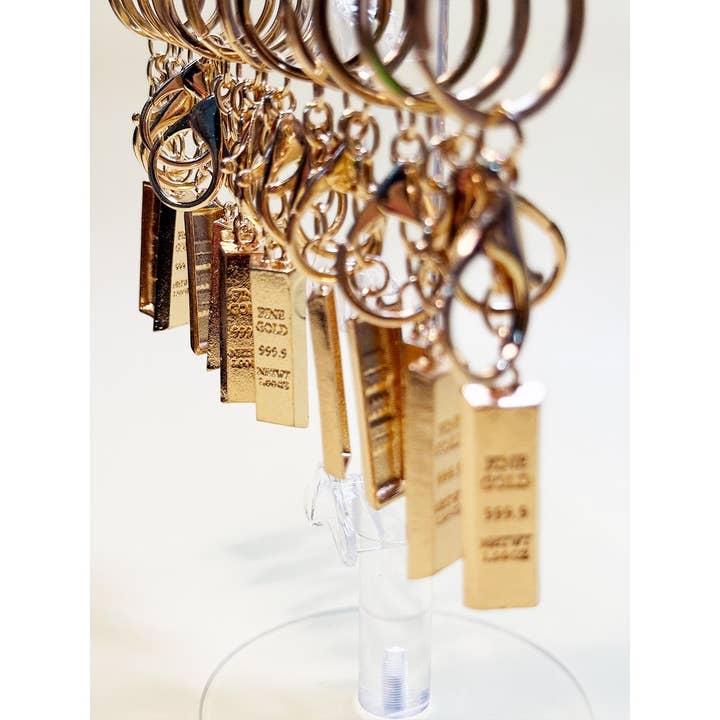 Porte-clés lingot d'or pour la vente par Funteze