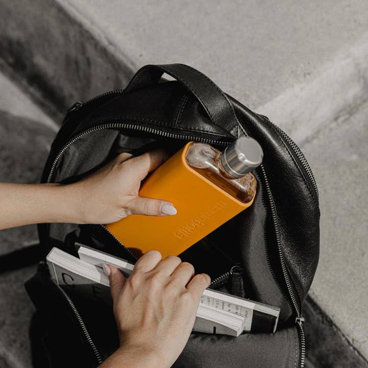 memobottle - Wholesale Drink Huggers & Koozies - Slim Silicone Sleeve - Mandarin