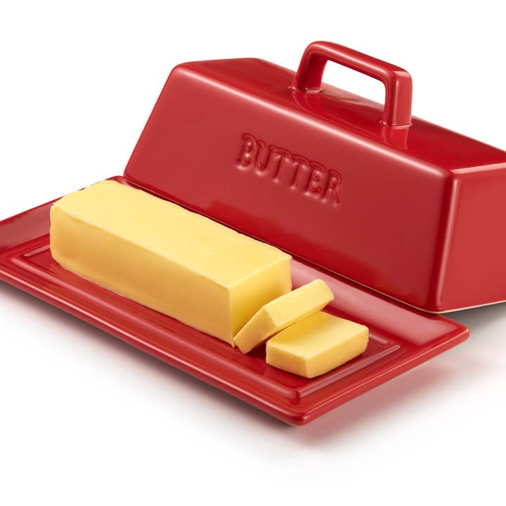 Kook Ceramic Butter Dish, for wholesale by Kook