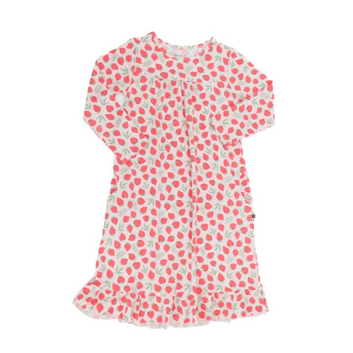 Robe Boho - Strawberry Basil pour la vente par Sweet Bamboo