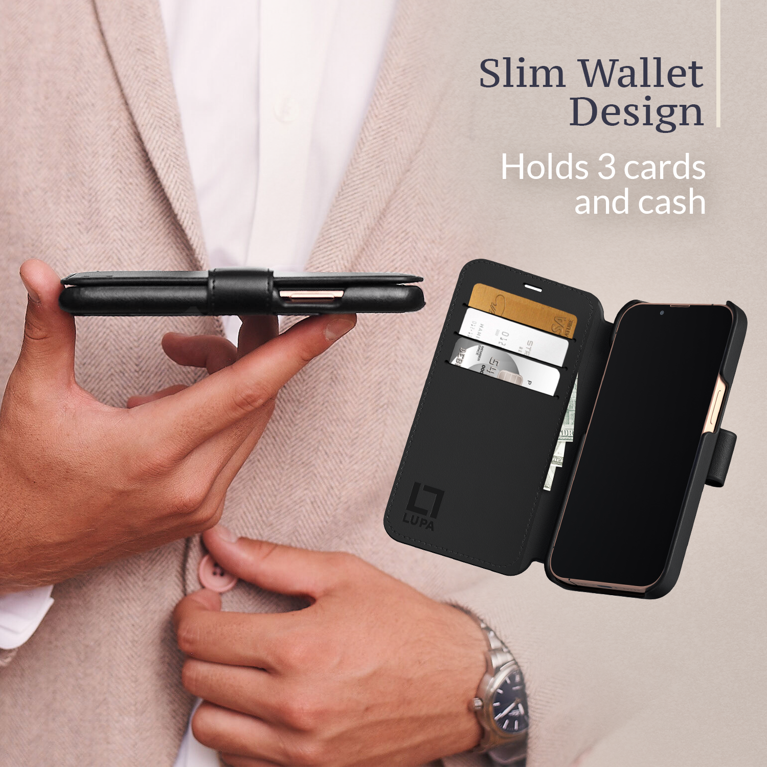 LUPA Legacy - Vente Coque de téléphone – unisexe - iPhone 13 Pro - Noir1