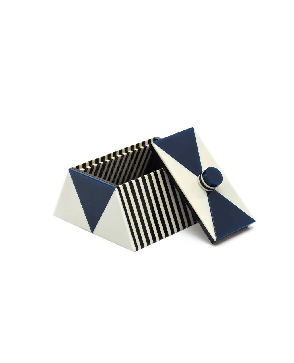 Finn - Wholesale Decoratief doosje - ALleGRia Driehoek Doos Blauw1