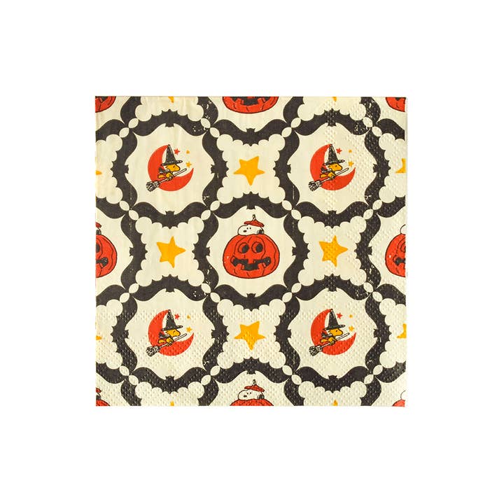 Peanuts Halloween Cocktail Napkins for wholesale by Jollity & Co. + Daydream Society