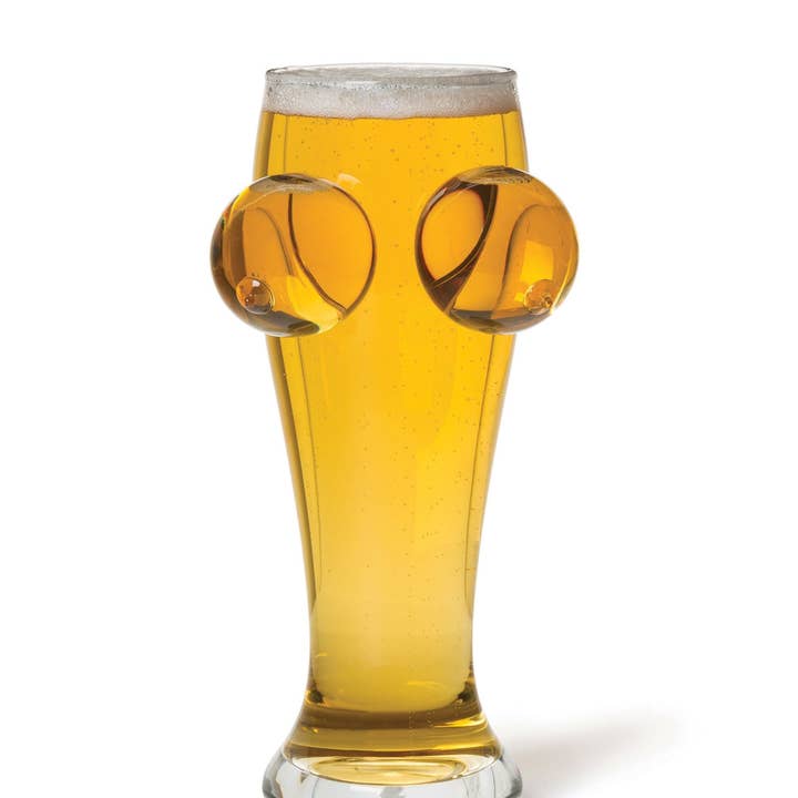 BigMouth Inc - Wholesale Beer Glass/Mug - The Boobies N Beer Glass2