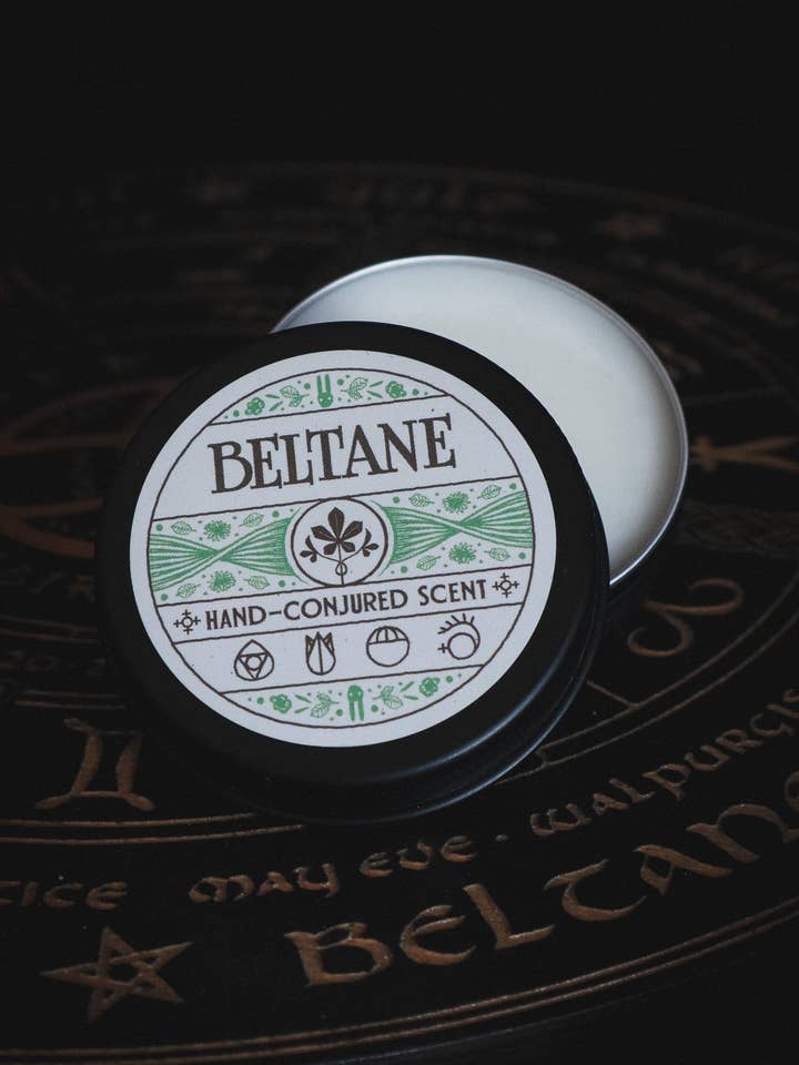Beltane Solid Scent for wholesale by Covencraft Apothecary