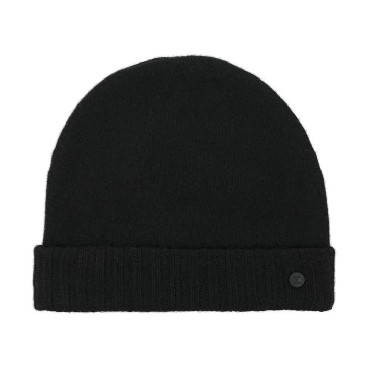 1303-01-6 FISHERMANS KASCHMIR-MISCHUNG MÜTZE SCHWARZ für den Großhandel von BICKLEY + MITCHELL AMSTERDAM