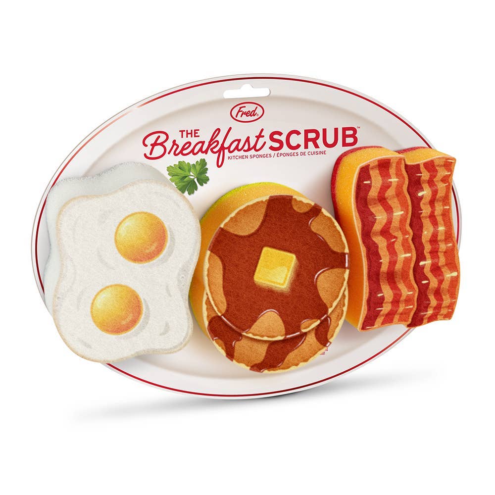 Fred & Friends - Wholesale Cleaning Sponge - Sponges - The Breakfast Scrub-30