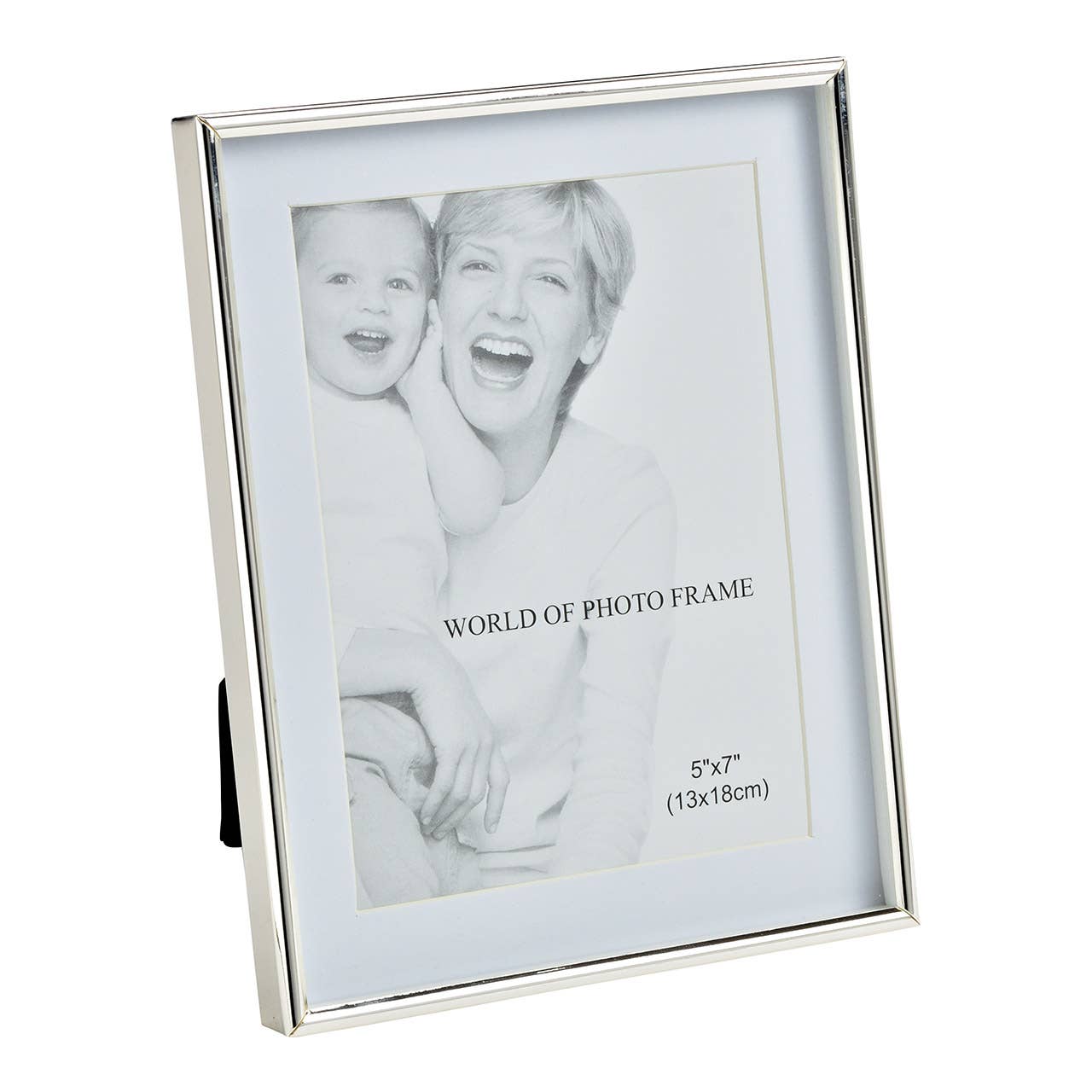 Wurm - Wholesale Picture Frame - Silver-plated photo frame for 13x18cm photos made of metal, silver (W/H/D) 18x23x2cm0
