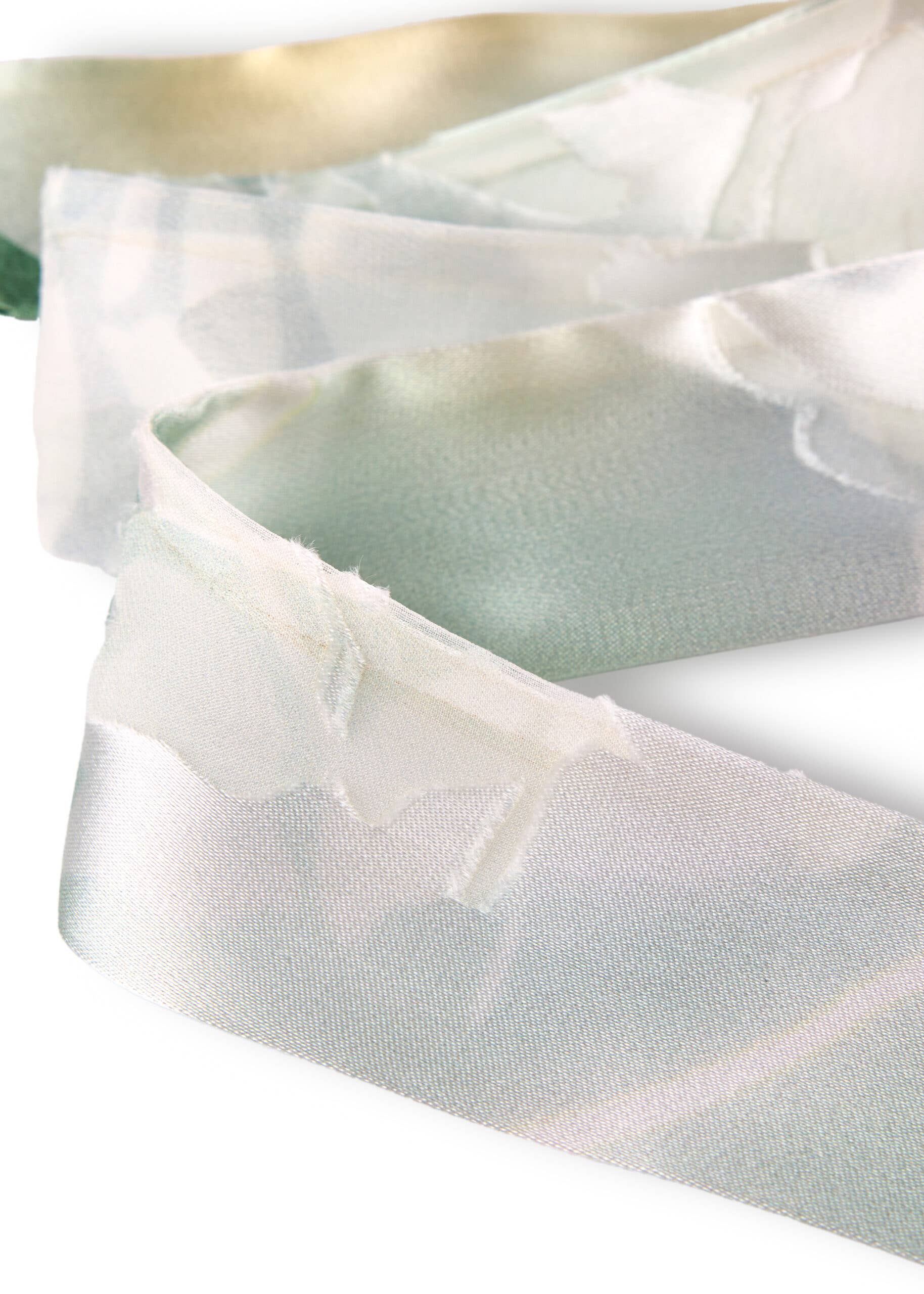 ASYII - Wholesale Scarf - Women's - Printed Floral Devore Silk Twilly2