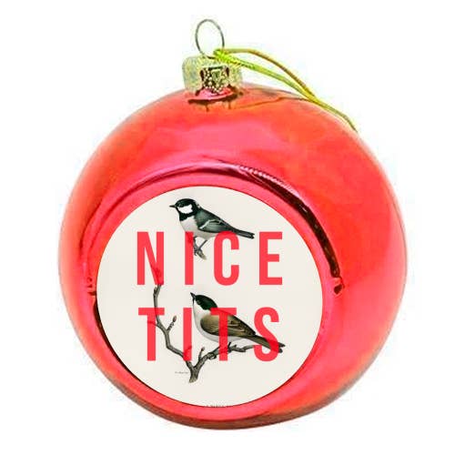 ART WOW - Venta al por mayor Adornos - Adorno navideño con bonitas tetas de The 13 Prints