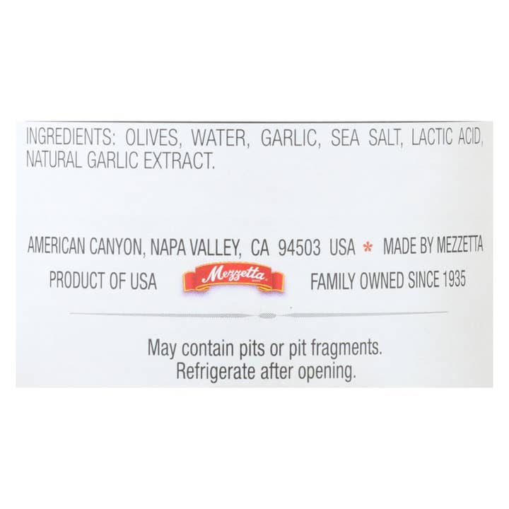 Ware Spark - Wholesale Olives - Jeff's Natural Jeff's Natural Garlic Stuffed Olives - Garlic Stuffed Olives - Case Of 6 - 7.5 Oz.1