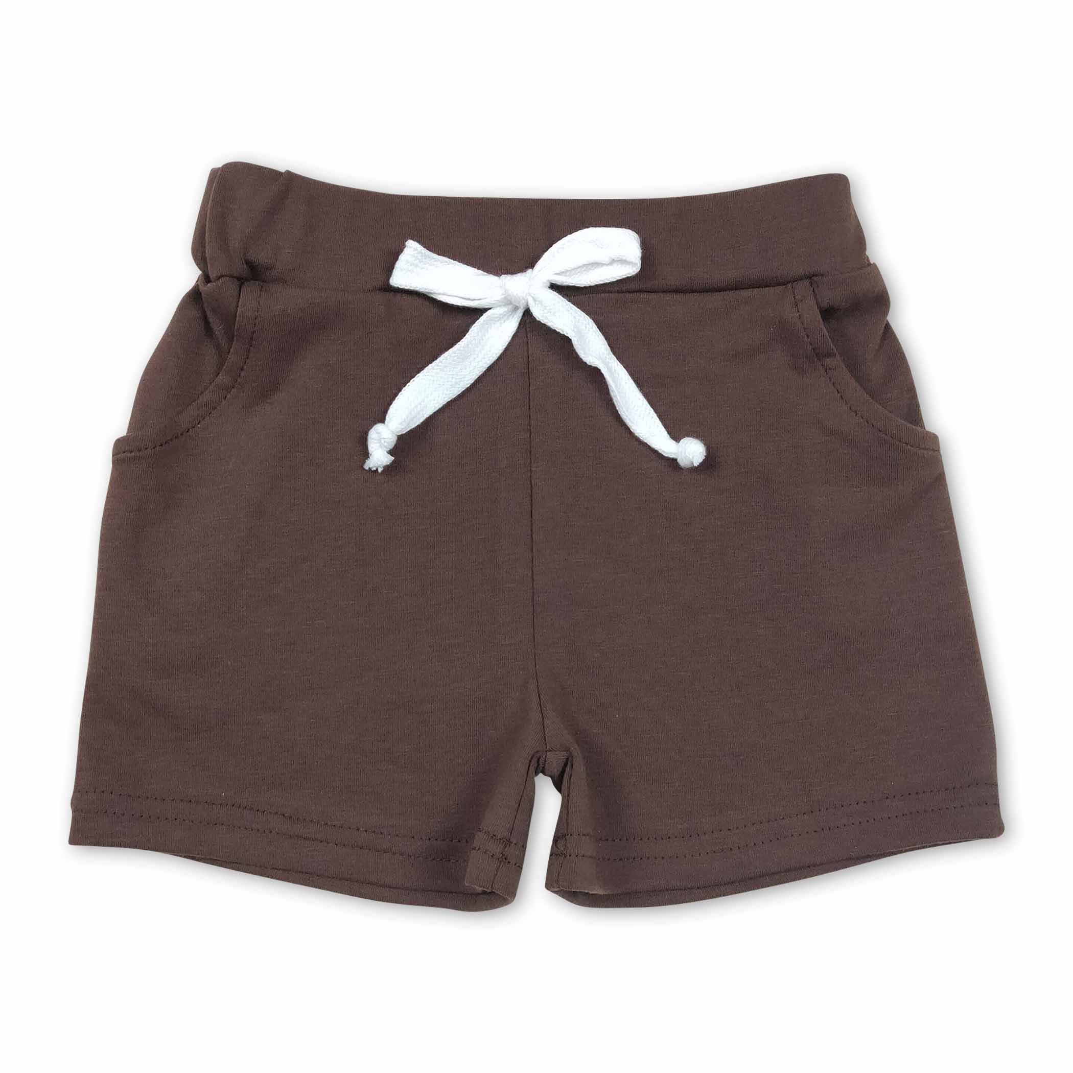 Yawoo Garments - Wholesale Shorts - Kids - Cotton pockets 4 colors boys summer shorts1