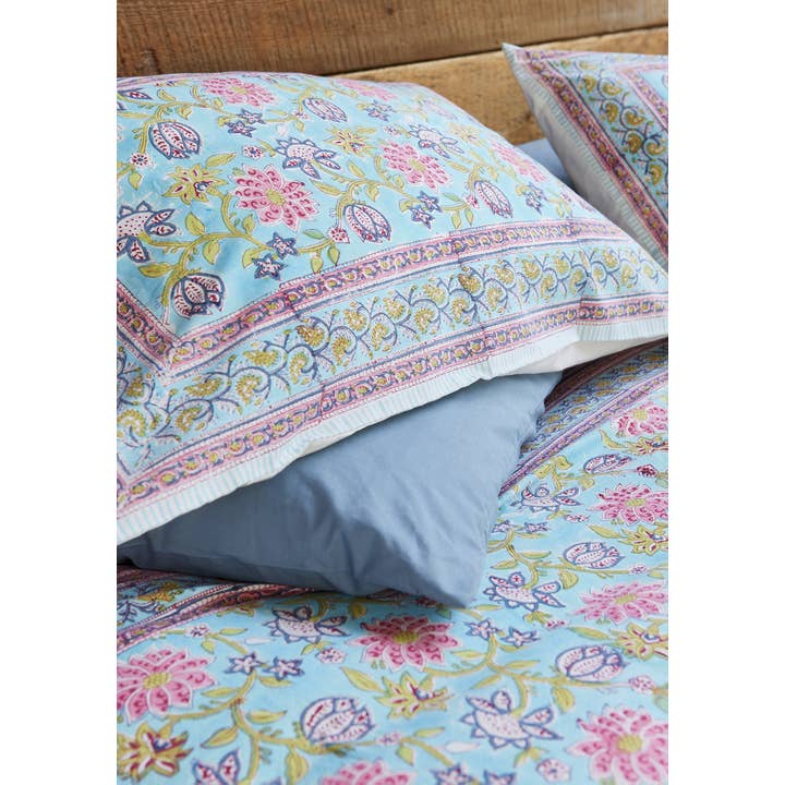 Namaste - Wholesale Bedding Set - Keya Block Print Duvet Cover Set5