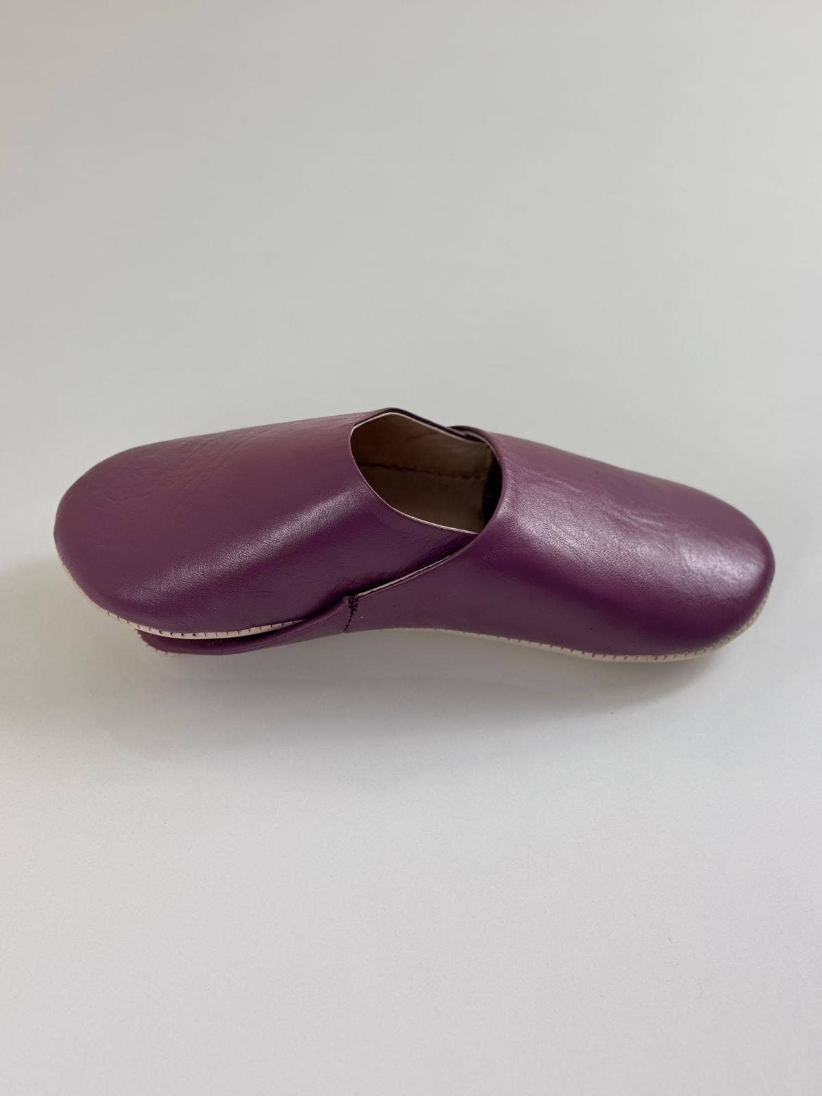 Gran Wholesale - Wholesale Pantoffels - Uniseks - Handgemaakte Marokkaanse pruimenleren slippers2