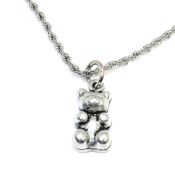 Gummy Bear charm Necklace for wholesale by Chubby Chico Charms