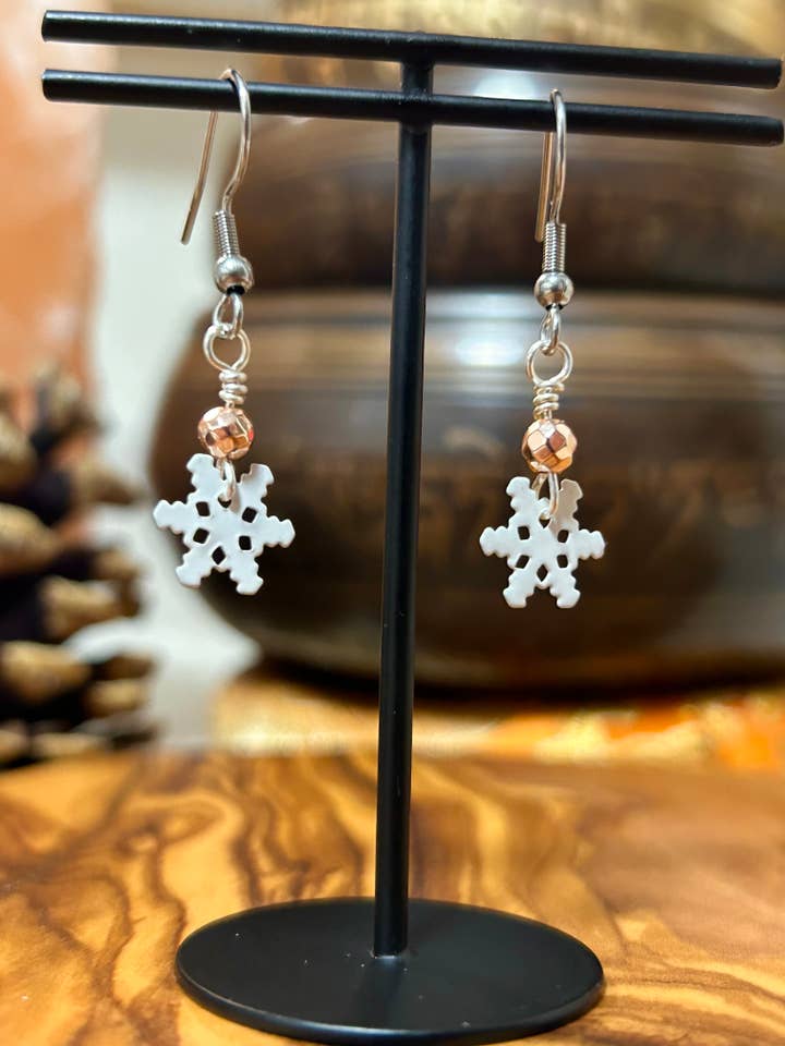 Snowflakes gems for wholesale by Thinking About Gifts made by Abby