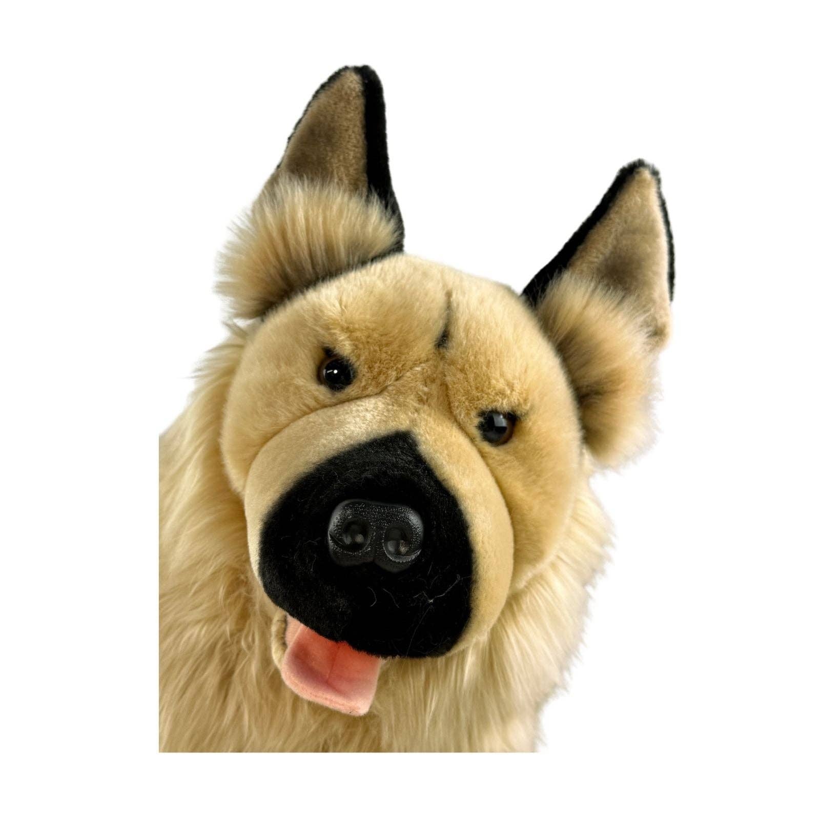 Bocchetta Plush Toys - Wholesale Pet Plush Toy - Dog - Caesar - German Shepherd - 64cm lying6