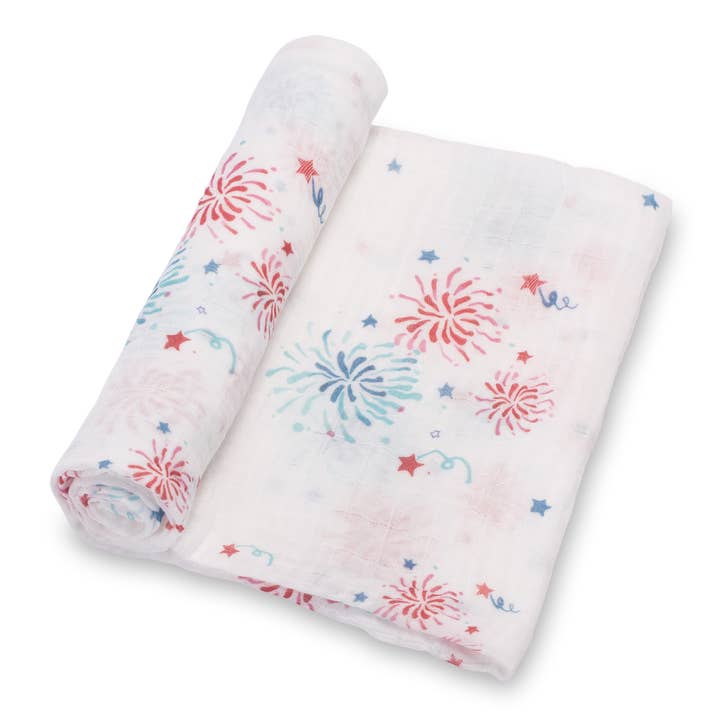 You're a Firework Baby Muslin Swaddle Blanket for wholesale by LollyBanks