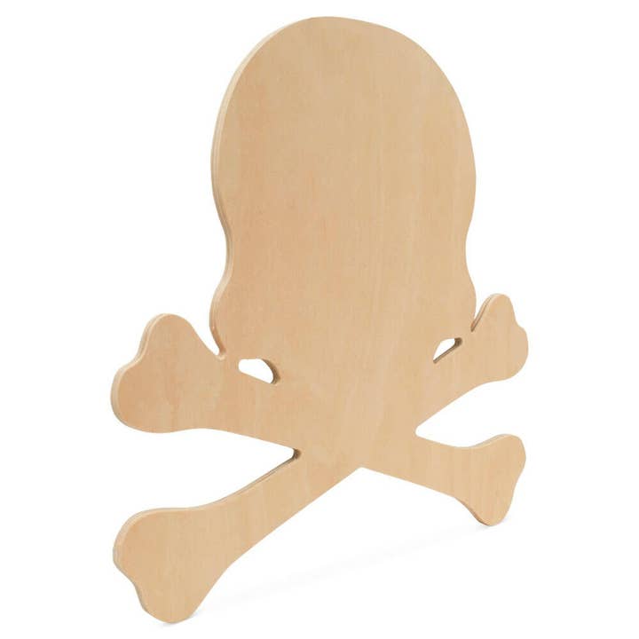Woodpeckers Crafts - Wholesale Cutouts - Wood Skull Cutout