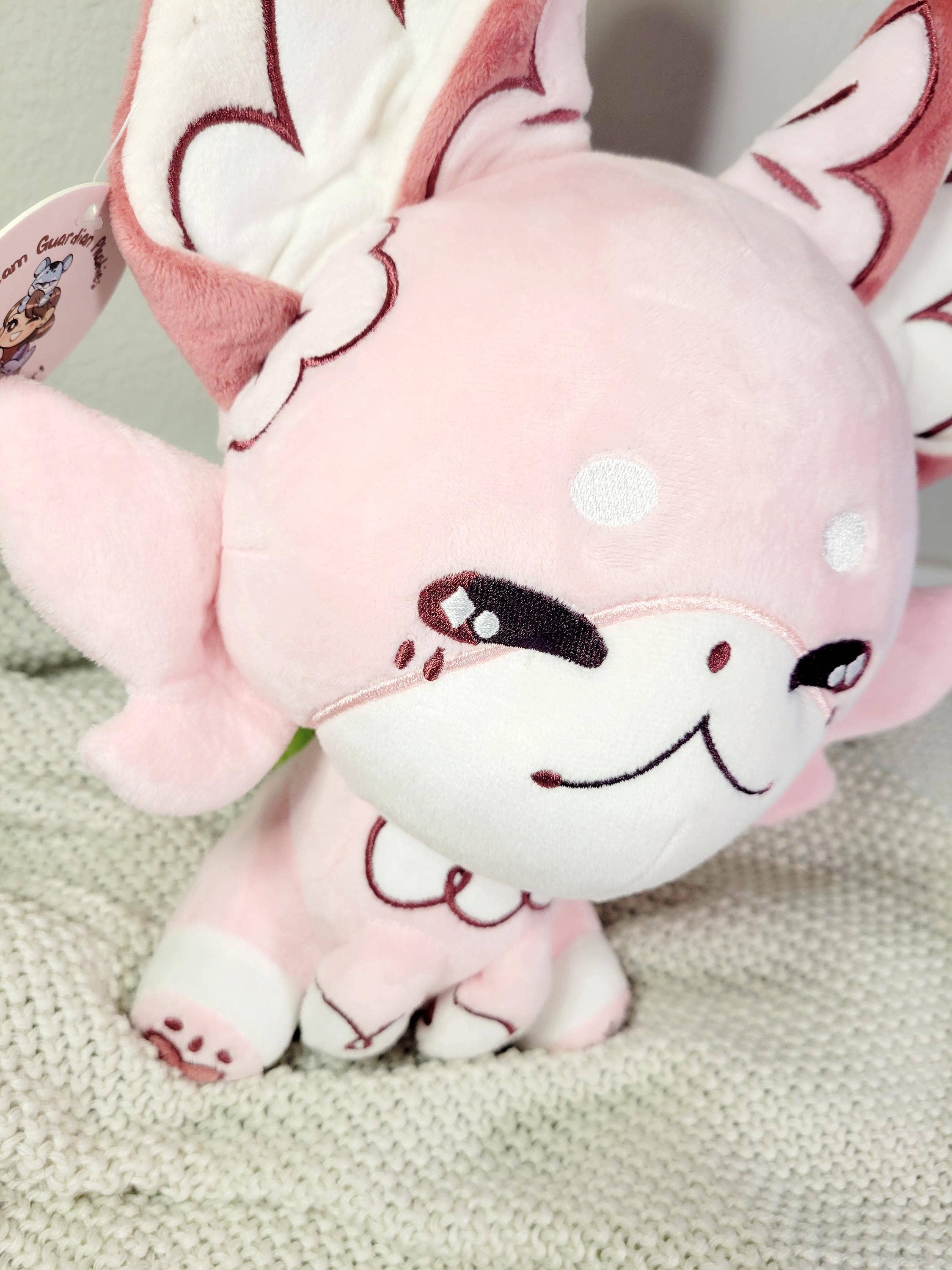 Jellyjessbeans Art - Wholesale Stuffed/Plush Toy - Kids & Baby - Dream Guardian Plushie - Floral Fox2