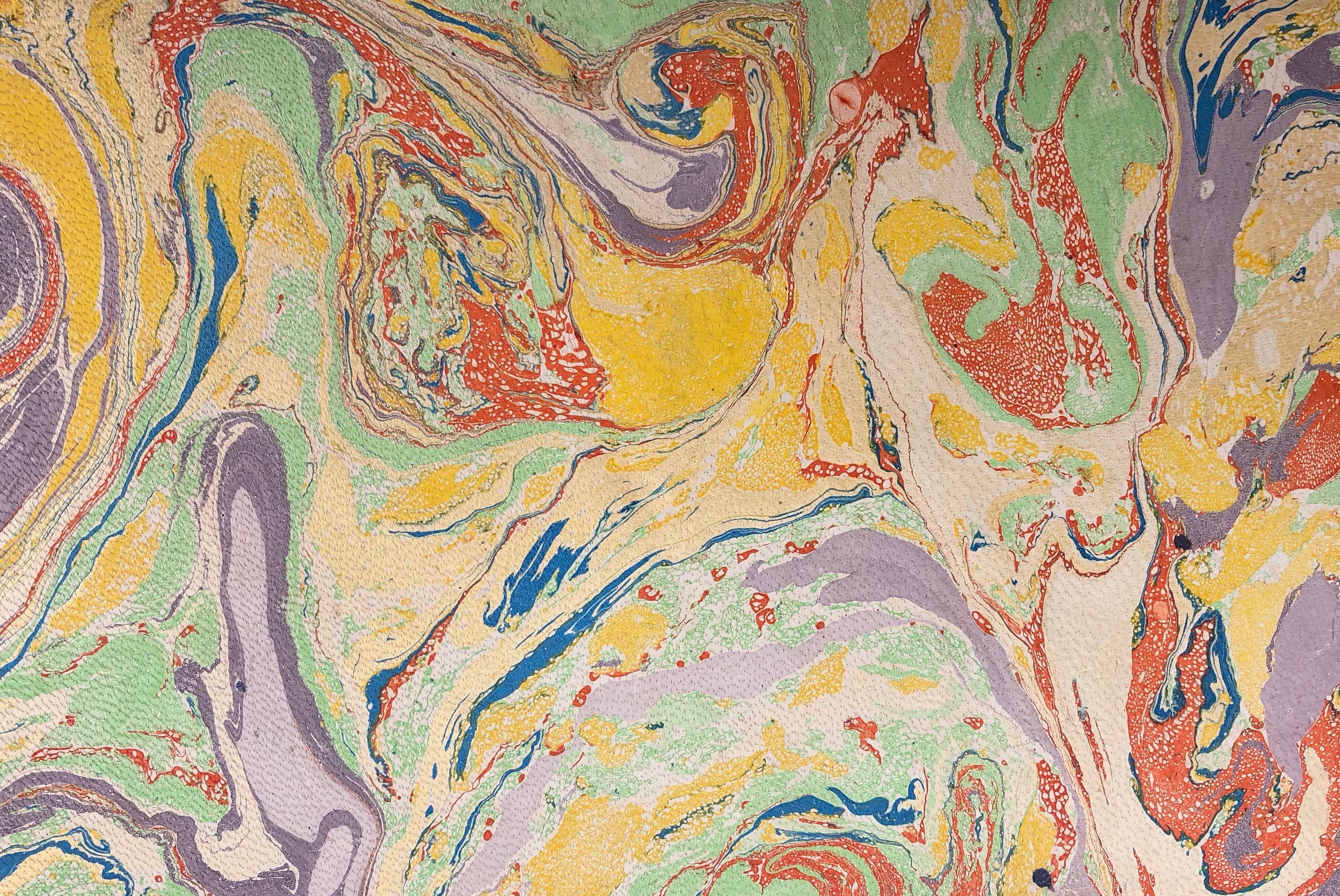 STUDIO CALEIDOSCOPE - Wholesale Portemonnee - Dames - Daisy Purse - gemarmerd leer3