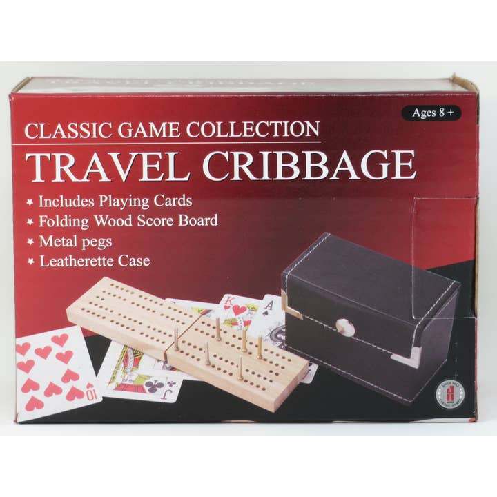 Hansen Game Gift & Toy Company - Wholesale Board Game - Travel Cribbage W/CDS