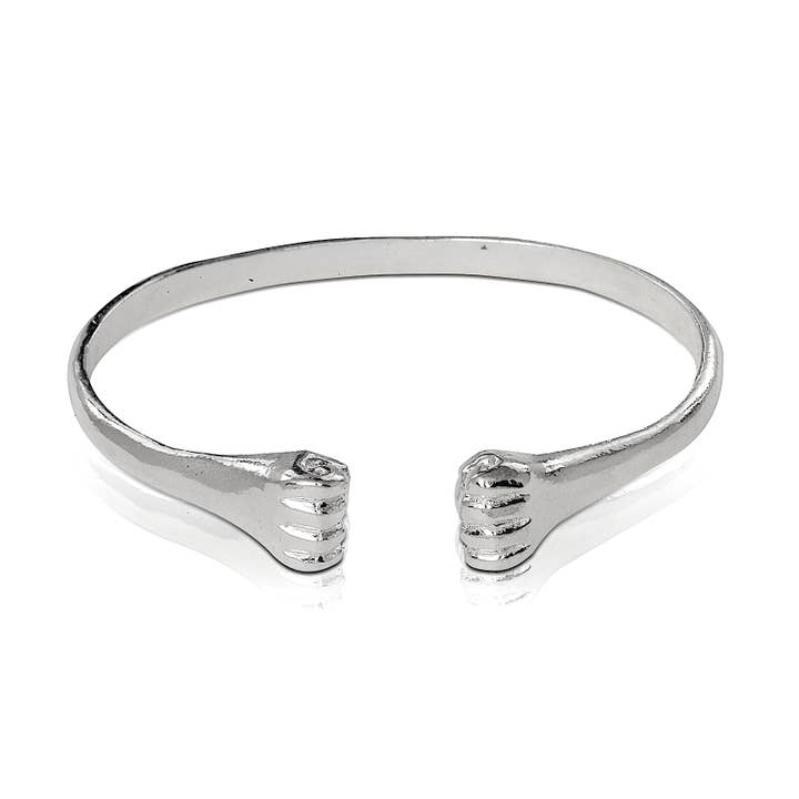 Mejor Joyería Pulsera de Puños Planos de Plata de Ley .925, 1 pieza para venta al por mayor de Better Jewelry
