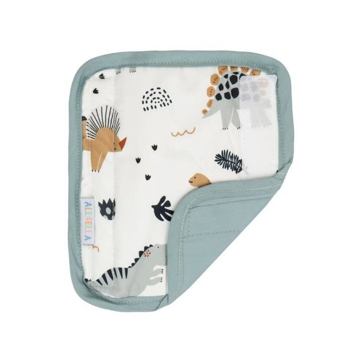 All4Ella – capa e acessórios para carrinho - Bebé por atacado – Capas de Arnês Reversíveis e Pegs de Carrinho - Bege Dinosaurs1